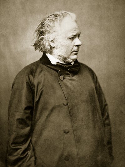 Honore Daumier (foto sépia) de Nadar