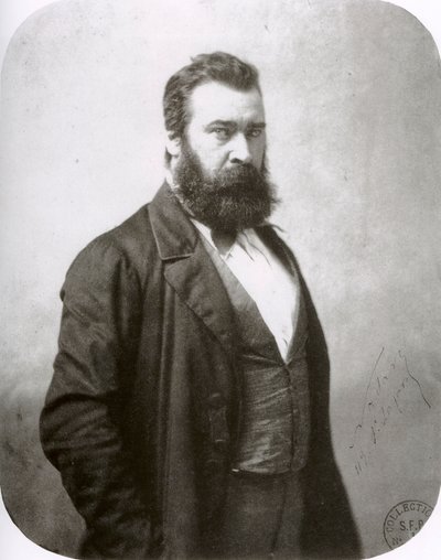 Jean-François Millet, pintor francês, c1860s de Nadar