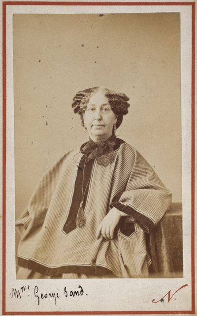 Senhora George Sand de Nadar