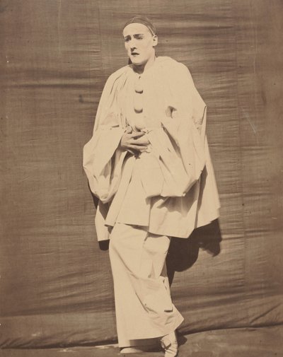 Pierrot com dor, ca. 1854-55. de Nadar