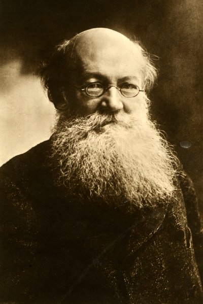 Pyotr Alexeyevich Kropotkin, anarquista russo, c1900 de Nadar