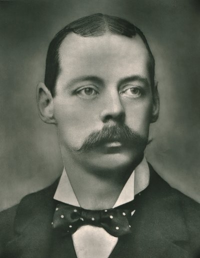 O honorável certo Randolph Spencer Churchill, 1889, c1899. de Nadar