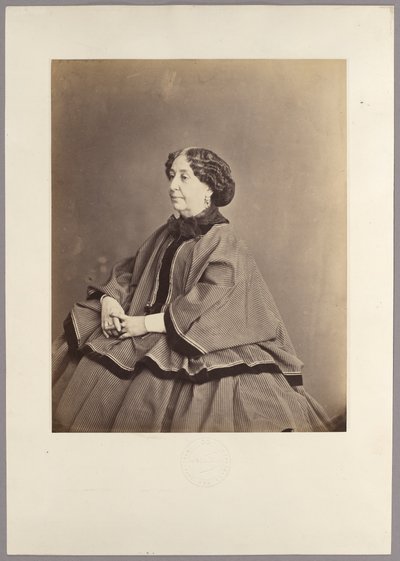 A escritora George Sand de Nadar
