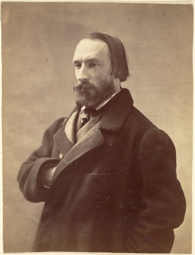 Auguste Vacquerie, escritor de Nadar [Gaspard Félix Tournachon]