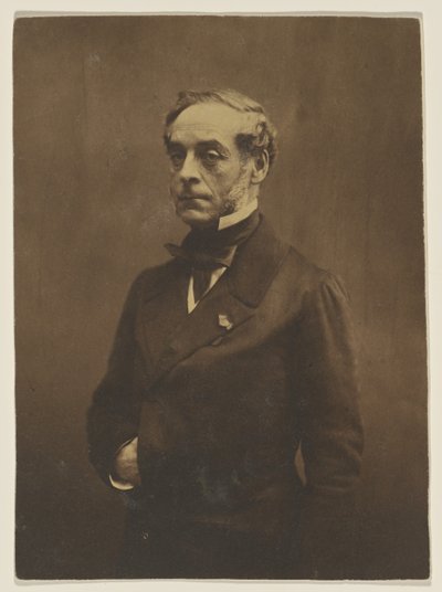 [Ernest] Legouvé, escritor de Nadar [Gaspard Félix Tournachon]