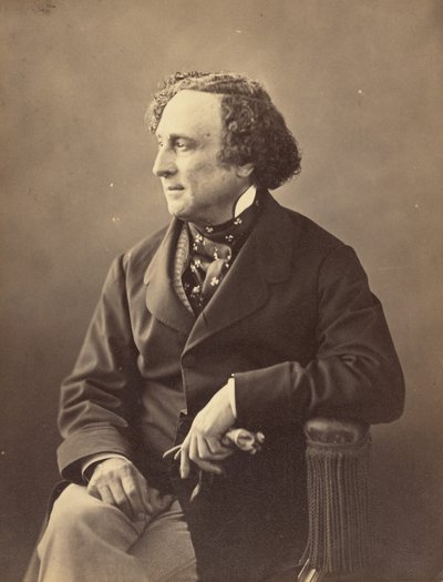 Eug[ène] Chapus, académico literário de Nadar [Gaspard Félix Tournachon]