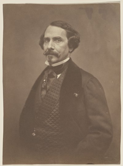 Jules Lecomte, jornalista de Nadar [Gaspard Félix Tournachon]