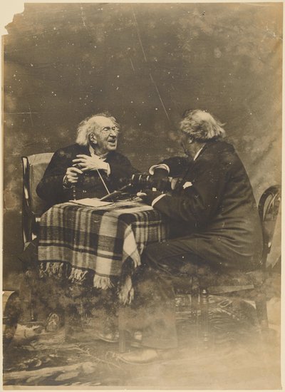 [Nadar com Marie-Eugene Chevreul no seu centésimo aniversário]. de Nadar [Gaspard Félix Tournachon]