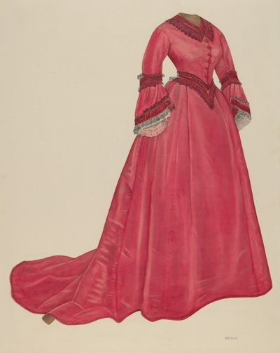 vestido de tarde de Nancy Crimi