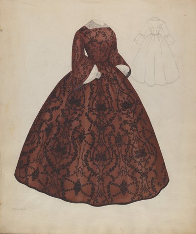 Vestido, c. 1938. de Nancy Crimi