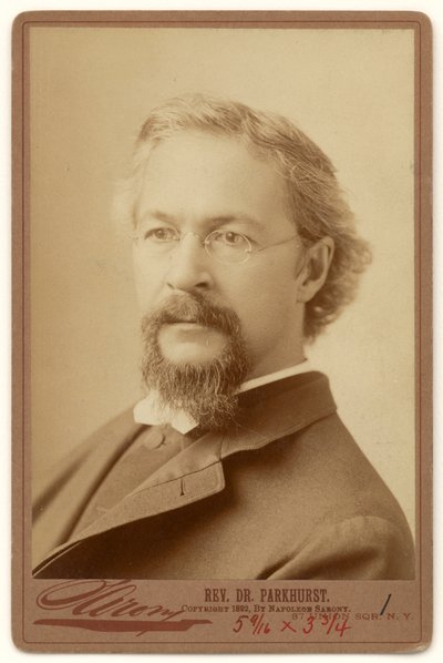 Charles Henry Parkhurst de Napoleon Sarony