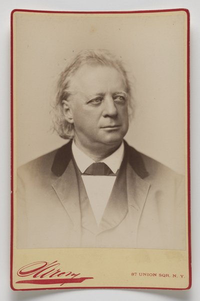 Henry Ward Beecher de Napoleon Sarony