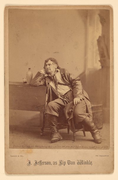 Joseph Jefferson de Napoleon Sarony