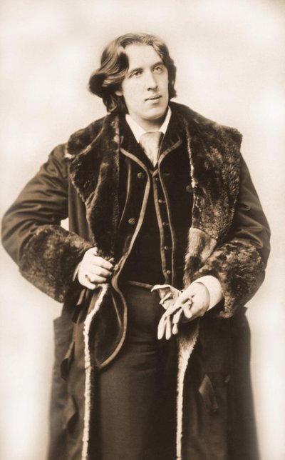 Oscar Wilde (1854 - 1900) por volta de 1882 por Napoleão Sarony (1821 - 1896). de Napoleon Sarony