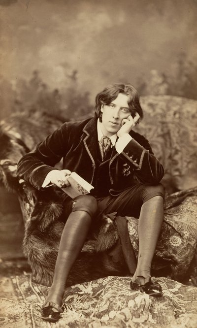 Óscar Wilde, 1882. de Napoleon Sarony