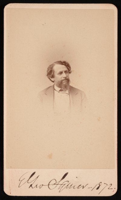 Retrato de Ephraim George Squier 1821-1888, 1872. de Napoleon Sarony