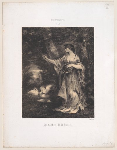 paisagem de Narcisse Virgile Diaz de la Peña
