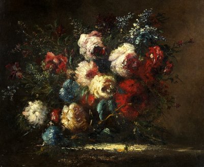Pedaço de Flor de Narcisse Virgile Diaz de la Peña