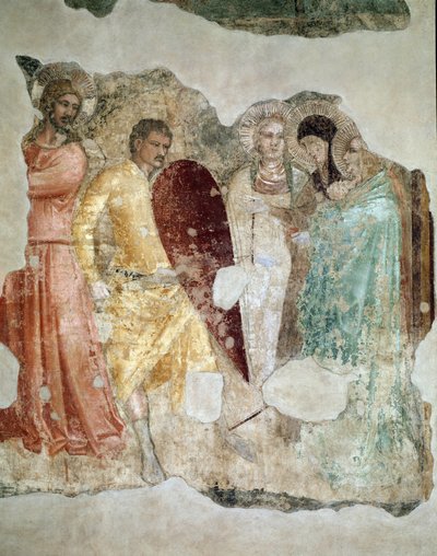 Paixão de Cristo - Fresco de Nardo di Cione