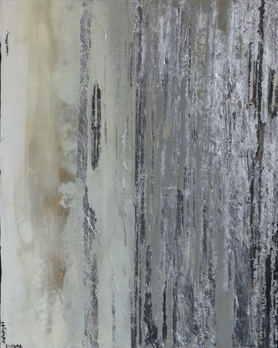 Abstrato metálico moderno de Natalie Avondet