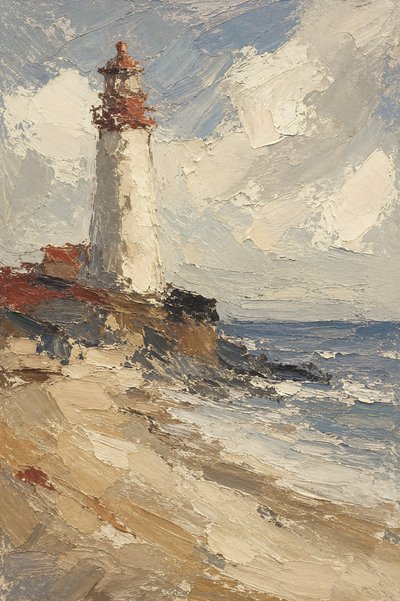 Farol Costeiro Robusto de Natalie Bruns