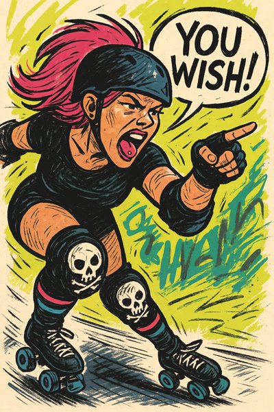 Tu Queres Ser uma Roller Girl de Natalie Bruns