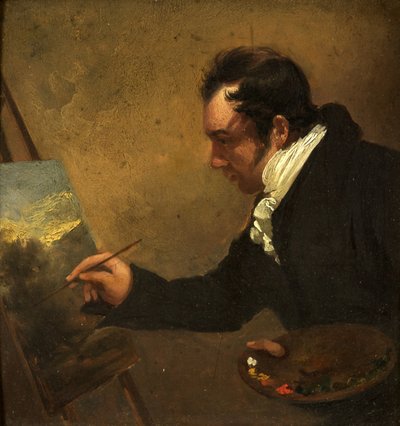 Retrato do Reverendo John Eagles de Nathan Cooper Branwhite