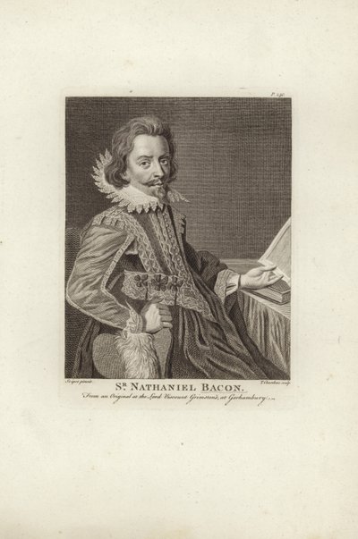 Sir Nathaniel Bacon, pintor amador de Nathaniel Bacon