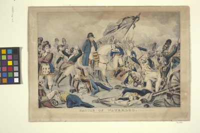 Batalha de Waterloo, 18 de Junho de Nathaniel Currier