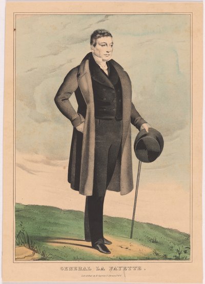 Marquês de Lafayette de Nathaniel Currier