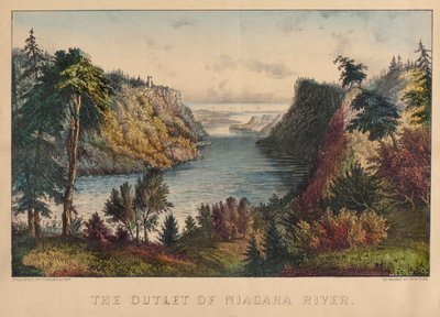 A foz do rio Niágara de Nathaniel Currier