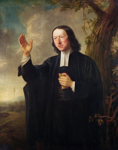 Retrato de John Wesley, c.1766 (óleo sobre tela) de Nathaniel Hone