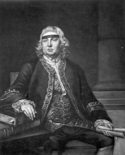 Sir John Fielding, gravado por James McArdell de Nathaniel Hone