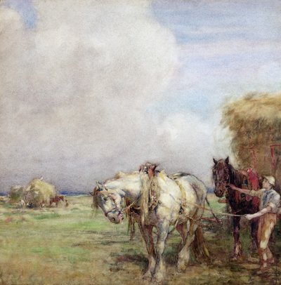 O vagão de feno (wc no papel) de Nathaniel Hughes John Baird