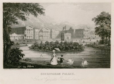 Palácio de Buckingham de Nathaniel Whittock