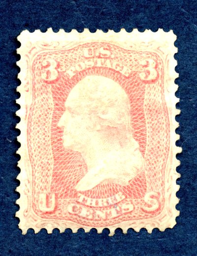 3c Washington solteiro, 17 de agosto de 1861. de National Bank Note Company