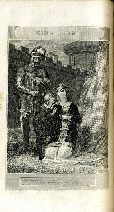 Rei João de William Shakespeare. Realizado em Covent Garden no sábado, 20 de abril de 1811 de Neagle