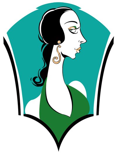 moda dos anos 20: estilo art déco de Neale Osborne