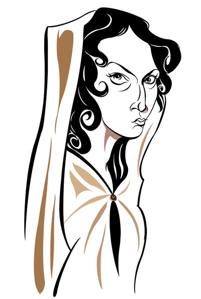Anne Bronte, 2019 (digital) de Neale Osborne