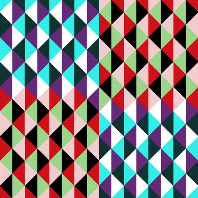 Design têxtil decorativo, 2016 (digital) de Neale Osborne