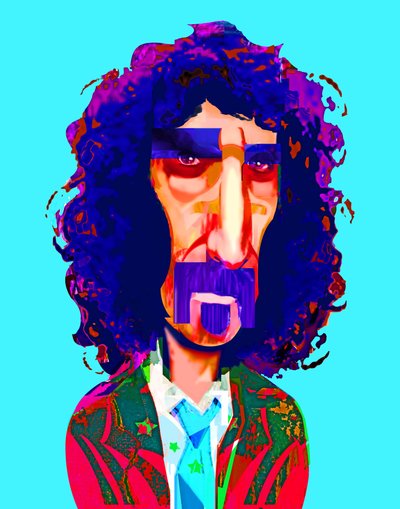 Frank Zappa, 2021 (digital) de Neale Osborne