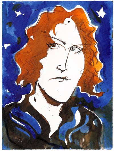 Helen Grime, 2025 (tinta) de Neale Osborne