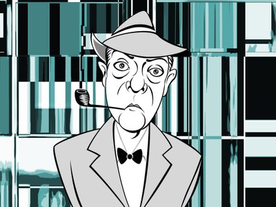 Jacques Tati (digital) de Neale Osborne