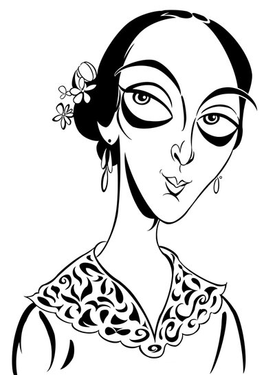 Pauline Viardot, 2019 (digital) de Neale Osborne