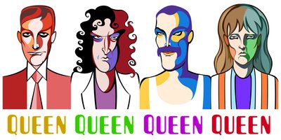 Rainha, 2023 (digital) de Neale Osborne