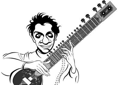 Ravi Shankar, 2019 (Digital) de Neale Osborne
