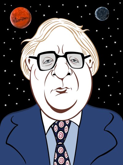 Ray Bradbury, 2019 (digital) de Neale Osborne