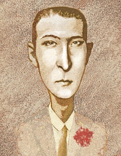 Rudolph Valentino, 2021 (digital) de Neale Osborne