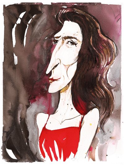 Véronique Gens, 2025 (tinta) de Neale Osborne