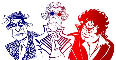 trio de líderes revolucionários franceses, 2019 (digital) de Neale Osborne